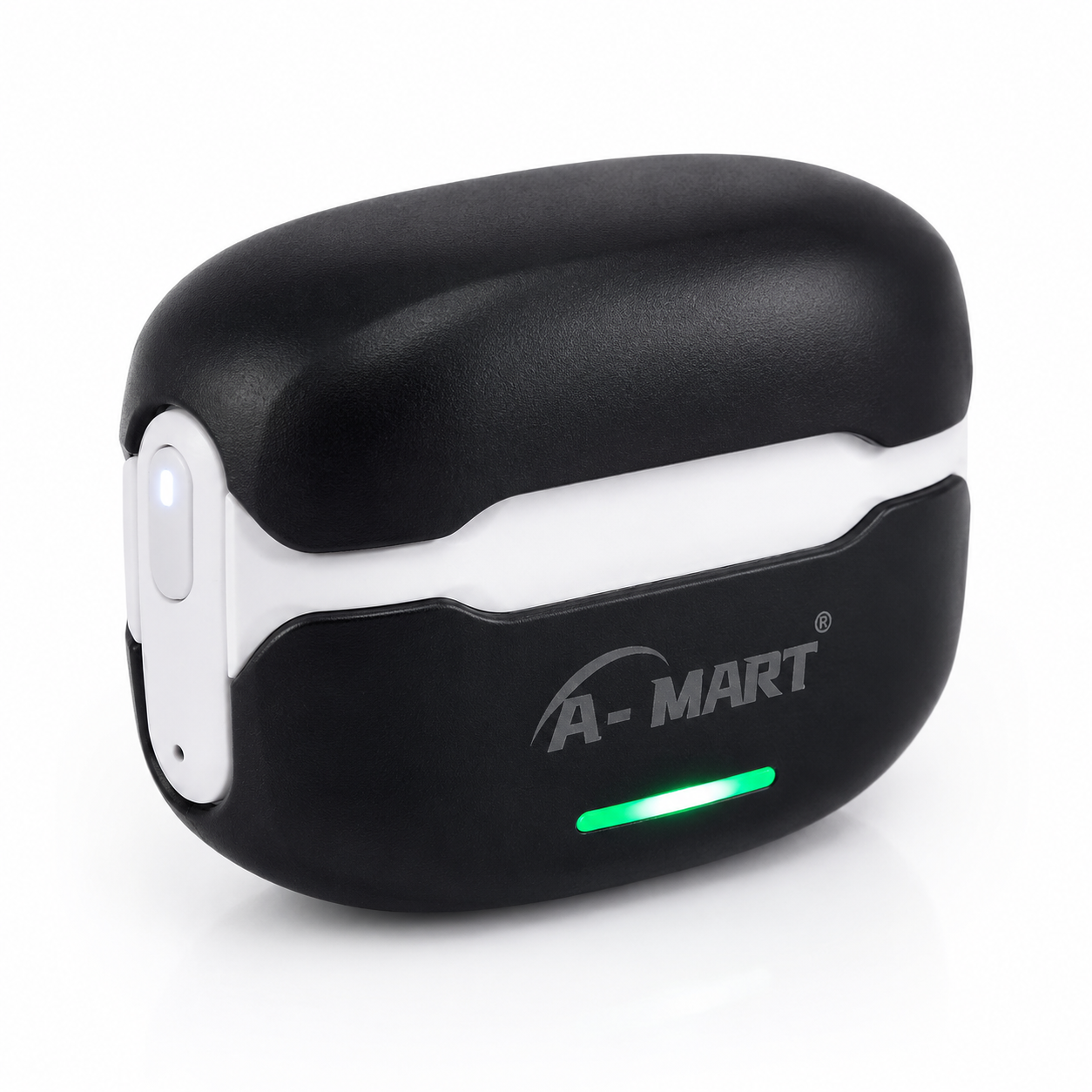 A-MART A-10 Premium Gaming Earbuds (Black & White) | Bluetooth 5.4 | -48dB Noise Reduction | 1000H Standby Battery | Waterproof Wireless Earphones with Instant Connection