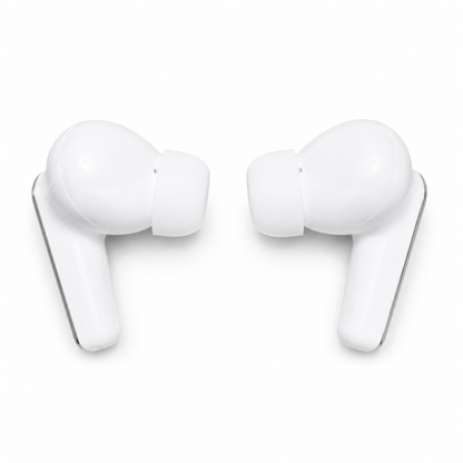 A-MART A-811 Premium Wireless Earbuds | 45 Hours Music Playtime | ENC & ANC Noise Reduction | Bluetooth V5.3 Intelligent Chip | Zero Delay Lossless Audio |  (White)