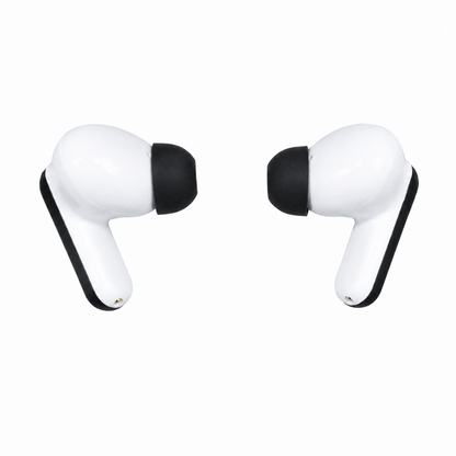 A-MART A-10 Premium Gaming Earbuds (Black & White) | Bluetooth 5.4 | -48dB Noise Reduction | 1000H Standby Battery | Waterproof Wireless Earphones with Instant Connection