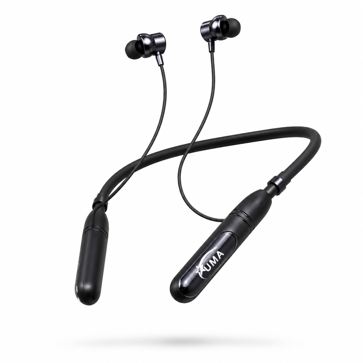 UMA N-970Ultra Wireless Neckband with 4 Magic Voice Changer Modes | Detachable Extra Battery, Magnetic Control, Deep Bass