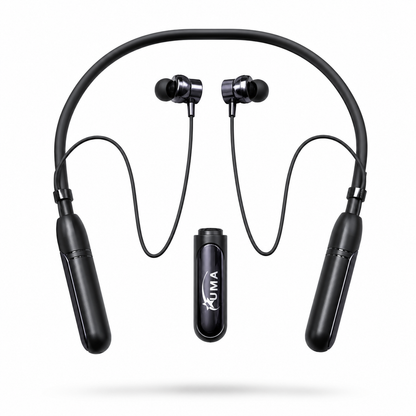 UMA N-970Ultra Wireless Neckband with 4 Magic Voice Changer Modes | Detachable Extra Battery, Magnetic Control, Deep Bass