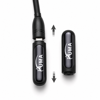 UMA N-970Ultra Wireless Neckband with 4 Magic Voice Changer Modes | Detachable Extra Battery, Magnetic Control, Deep Bass